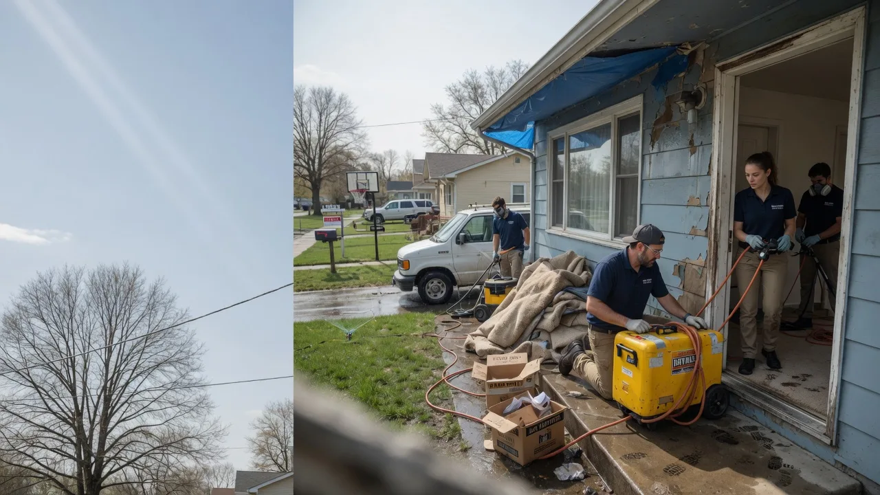 Basement Flood Cleanup in Conklin, NY near me